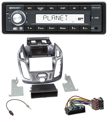 Continental MP3 AUX USB DAB 1DIN Autoradio für Ford Connect Transit 12-18 ohne D - Bild 1 von 4