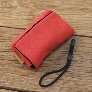 PU Leather Camera Bag Pouch Insert For RX100 M2/3/4/5/6/7 G7X2 G7X3 Rioch GR3 LX - Picture 1 of 29