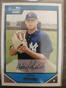 2007 Bowman Prospects Baseball #BP87 Gabriel Medina 1st - New York Yankees - Picture 1 of 2