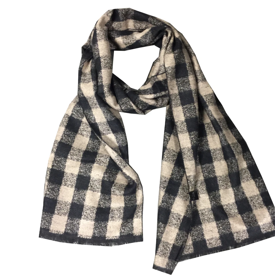 Bufanda Para Hombre Invierno Cálida Larga Cashmere Feel Bufanda, Otoño e Invierno Moda Scraf Foto 1 de 1