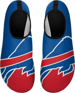 FOCO Men's NFL Buffalo Bills Barefoot Beach Pool Quick-Dry Aqua Yoga Water Shoes - Picture 1 of 5