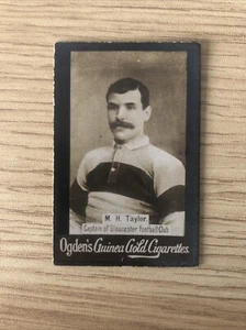 M. H. Taylor - Gloucester - OGDENS GUINEA GOLDS-FOOTBALLERS BASE M 1899 - Picture 1 of 2