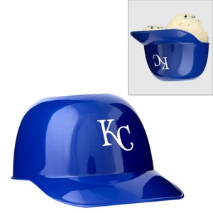 MLB Kansas City Royals Mini Casco de Bateo Helado Snack Bowls Lote de 24 - Imagen 1 de 3