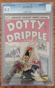 Dotty Dripple Issue 5 CGC 8.5 Harvey Comics 1949 (File Copy) - Picture 1 of 3