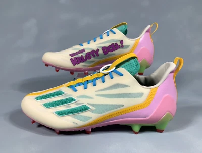 adidas Adizero 12.0 Low Football Cleats Krusty Doll GW1780 Size 12.5. RARE!! - Image 1 of 4