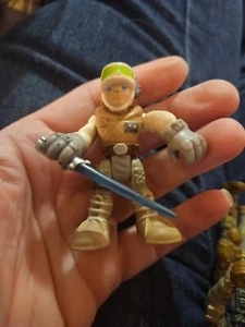 Playskool Hasbro 2014 STAR WARS Galactic Heroes Luke Skywalker Hoth Outfit - Picture 1 of 6