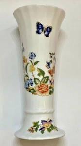 Aynsley Made in England Fine English Bone China Cottage Garden Vase - Vintage - Picture 1 of 7