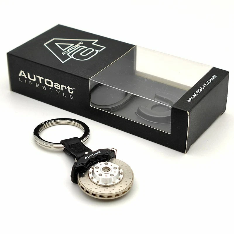 Autoart Lifestyle Keychain 1:6 Brake Disc 6 POTS Caliper/Black #40093 Diecast - Image 1 of 4