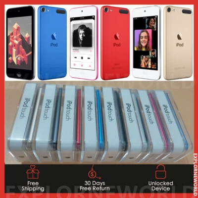 NEW Apple iPod Touch 6th 7th Generation 32GB/64GB/128GB/256GB-Sealed-All COLORS - Image 1 of 4