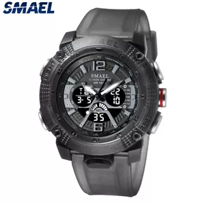 Reloj Pulsera Digital Marca SMAEL Hombre Moda Estuche Grande Niños Deportivo Relojes LED - Imagen 1 de 31