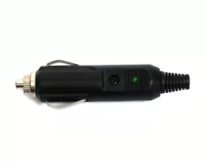 2 Stück Kunststoffabdeckung Schwerlast Zigarettenanzünder Stecker mit 3A Sicherung & LED #1086 - Bild 1 von 6