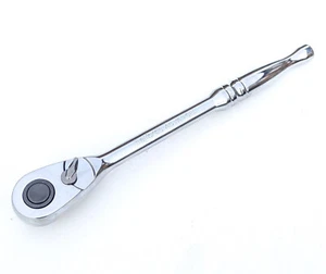 Halfords Advanced 100T Schnellspanner Ratsche 1/2" Dr. Antrieb Werkzeug Knopfschloss - Bild 1 von 2