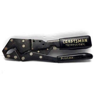 VINTAGE CRAFTSMAN #45306 Professional Auto-Lock LOCKING 6" Pliers USA New Tool - Picture 1 of 5