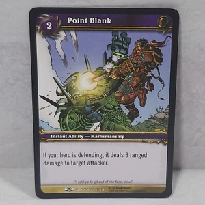 World Of Warcraft Through The Dark Portal Point Blank 37/319 TCG Card - Picture 1 of 2
