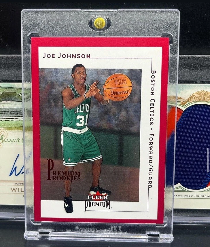 Joe Johnson 2001 Fleer Premium Star Rubies Rookie RC/50 serie numerada patio Foto 1 de 1