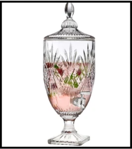 Dispensador de bebidas heladas Godinger, colección de cristal de Dublín - 1 galón - Imagen 1 de 4