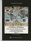 A History of Russia Peter the Great to Gorbachev Great Courses DVDs w Book NEW 