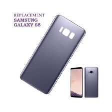 Back Battery Cover For Samsung S8 orchid grey