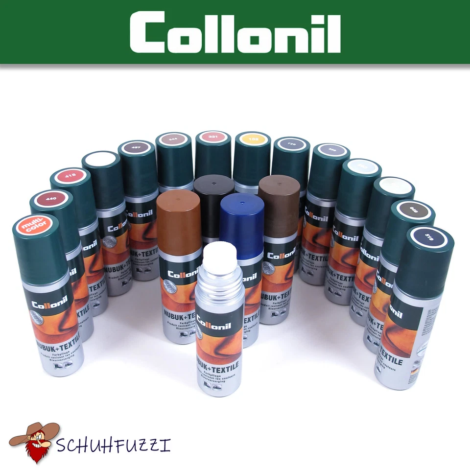 Collonil Farbauffrischer Schuhe Farbpflege Wildleder NUBUK+TEXTILE Farbreparatur - Bild 1 von 1