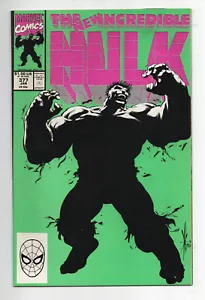 The Incredible Hulk #377 (1991) VF+ 1st app of Professor Hulk and Guilt Hulk - Picture 1 of 2