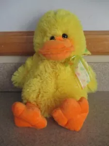 PUBLIX ~ Collector 12" Yellow Plush Stuffed Duck w/Bow ~ EASTER ~ So Cute!! - Picture 1 of 1