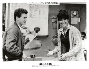 Foto de película de Sean Penn & Maria Conchita Alonso 1988 colores 8x10 en blanco y negro promoción A3 - Imagen 1 de 1