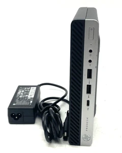 HP Elite Mini 600 G3 SFF Core i5 7500T 2.70 GHZ 8GB Ram 256GB SSD Win 10 Pro - Afbeelding 1 van 3