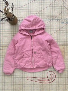 Carhartt Kids Active Jacket Pink Youth Size Small (7-8) - Picture 1 of 12