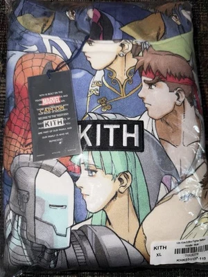 Sudadera con capucha KITH Marvel vs Capcom Kids Fighter Nelson XL Foto 1 de 4