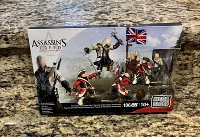 Mega Bloks Assassin’s Creed American Revolution Pack Set NIB BOX DAMAGE - Image 1 of 4