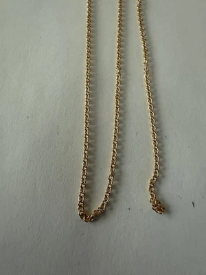 14kt gold filled 1.9x1.6mm strong cable chain 20ft - Image 1 of 4