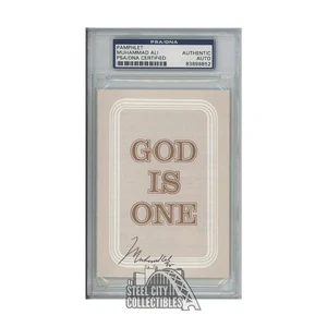 Muhammad Ali Autographed God Is One Pamphlet - PSA/DNA - Picture 1 of 2
