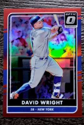 Donruss Optic David Wright 2016 rojo/99 Mets Foto 1 de 2