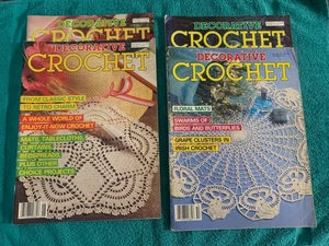 4 numeri di rivista decorativa all'uncinetto #4, 6, 10, 11 - Foto 1 di 2