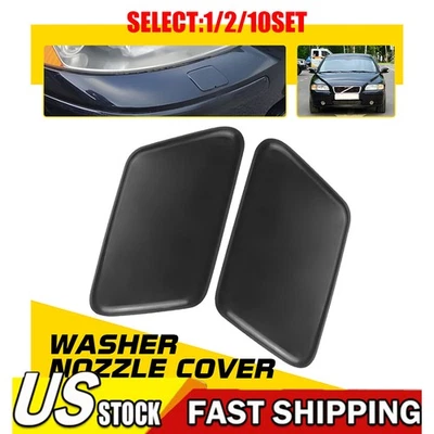 Front Left Right Bumper Headlight Washer Nozzle Cover Cap Fit for Volvo S60 1~10 Foto 1 de 4