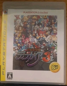 Makai Senki Disgaea 3 PS3 (PlayStation 3 the Best) JAPAN Import BLJS 50006 CIB - Picture 1 of 3