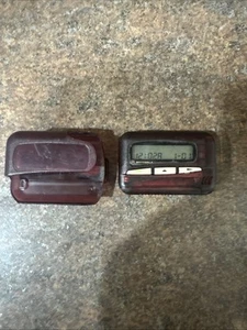 Vintage Motorola Cellular Pager Transparent Clip Beeper A04HNB5961AA WORKS - Picture 1 of 4