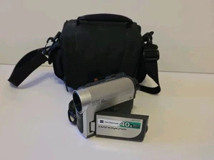 Sony Handycam DCR-HC37E Handheld MiniDV Camcorder Silver Tested - Picture 1 of 5