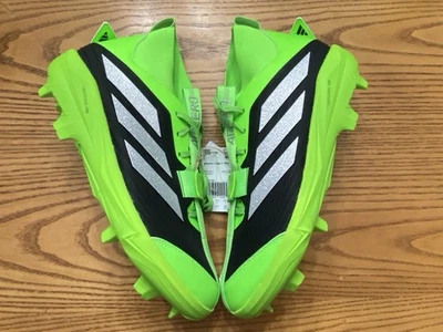 Chuteiras de beisebol Adidas masculinas 14 Adizero Edge+ TPU verde solar IH6139 NOVAS - Imagem 1 de 4