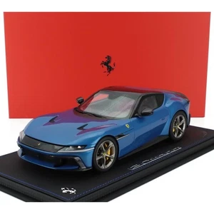 2024 Ferrari 12Cilindri Coupe 1/18 scale Blu Corsa w/Case by BBR #P18248DV - Picture 1 of 7