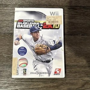 Major League Baseball 2K10 Nintendo Wii 2010 Video Game Complete - Picture 1 of 4