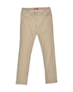 Pantalones informales ajustados DICKIES para niños 10-11 años W30 L30 beige algodón ER05 - Imagen 1 de 3