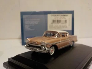 Chevrolet Impala - Sports Coupe, Coral & White - Oxford Diecast 1/87 New 87cis5 - Picture 1 of 6