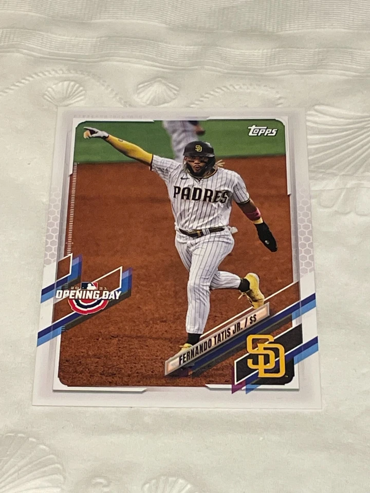 FERNANDO TATIS JR 2021 Topps Opening Day #1 San Diego Padres - Image 1 of 1