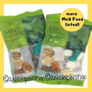 M&S Mint Sweets Assortment Mintoes Toffees Butter Humbug Clear 2x Bags Marks  - Picture 1 of 12