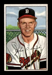1952 Bowman #192 John Cusick VG-EX Baseball Card - Picture 1 of 2