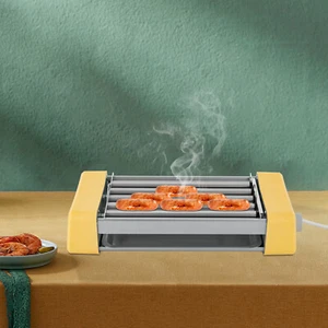 Modern 3-in-1 Electric Grilling Machine Rectangular Hot Dog Grill Hot Pot 500W - Picture 1 of 22