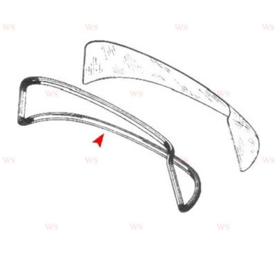 REAR WINDSHIELD WEATHERSTRIP FOR TOYOTA CELICA TA22 TA23 RA23 RA20 RA21 RA24 71 - Imagem 1 de 4