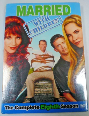 Married With Children The Complete Eighth Seaso 8 DVD 3-Disc Set New Free Ship - Image 1 of 2
