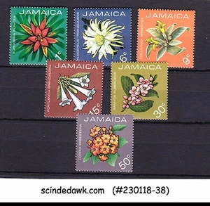JAMAICA - 1973 FLOWERS - 6V - MINT NH - Picture 1 of 1